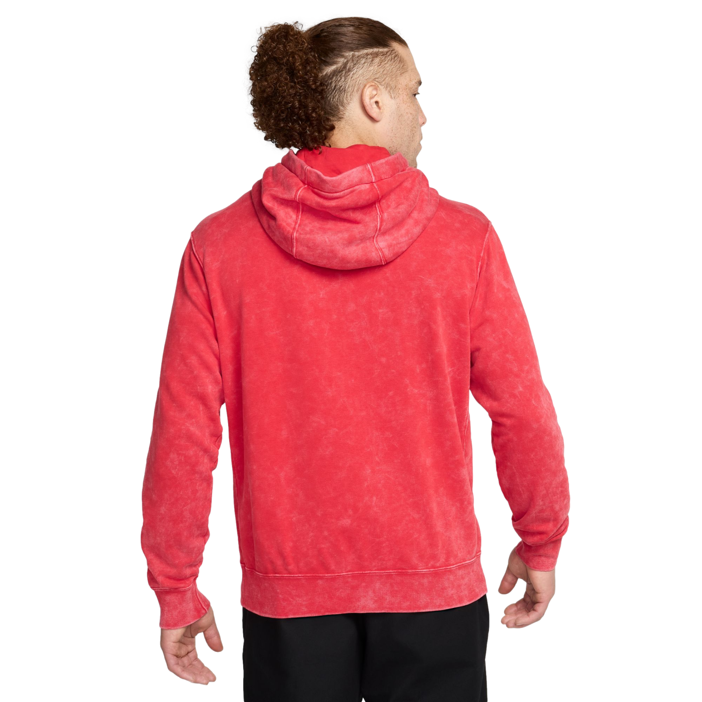 (NIKE-FZ4135-679) Sudadera con capucha Nike Liverpool Club French Terry [ROJO UNIVERSITARIO/NEGRO] (lanzamiento el 1/9/24)