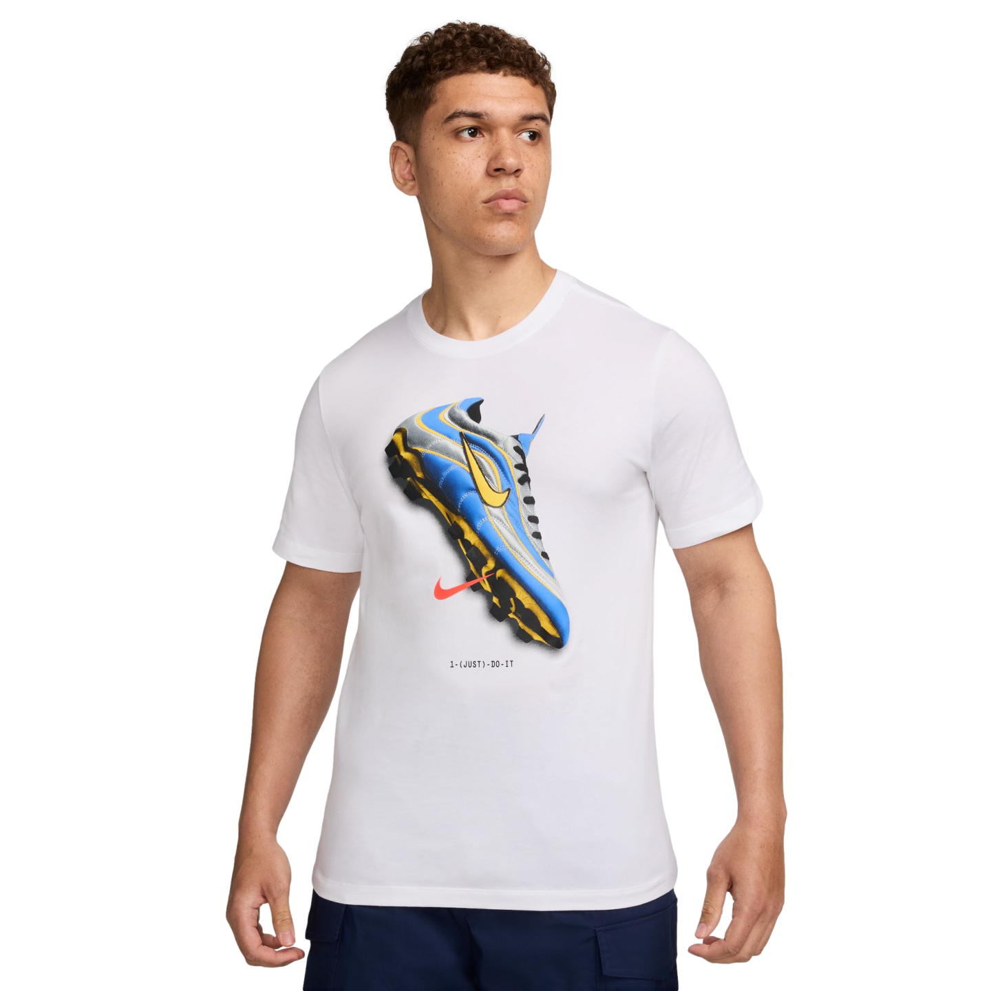 Nike Soccer Shoe Tee - White FZ8101-100