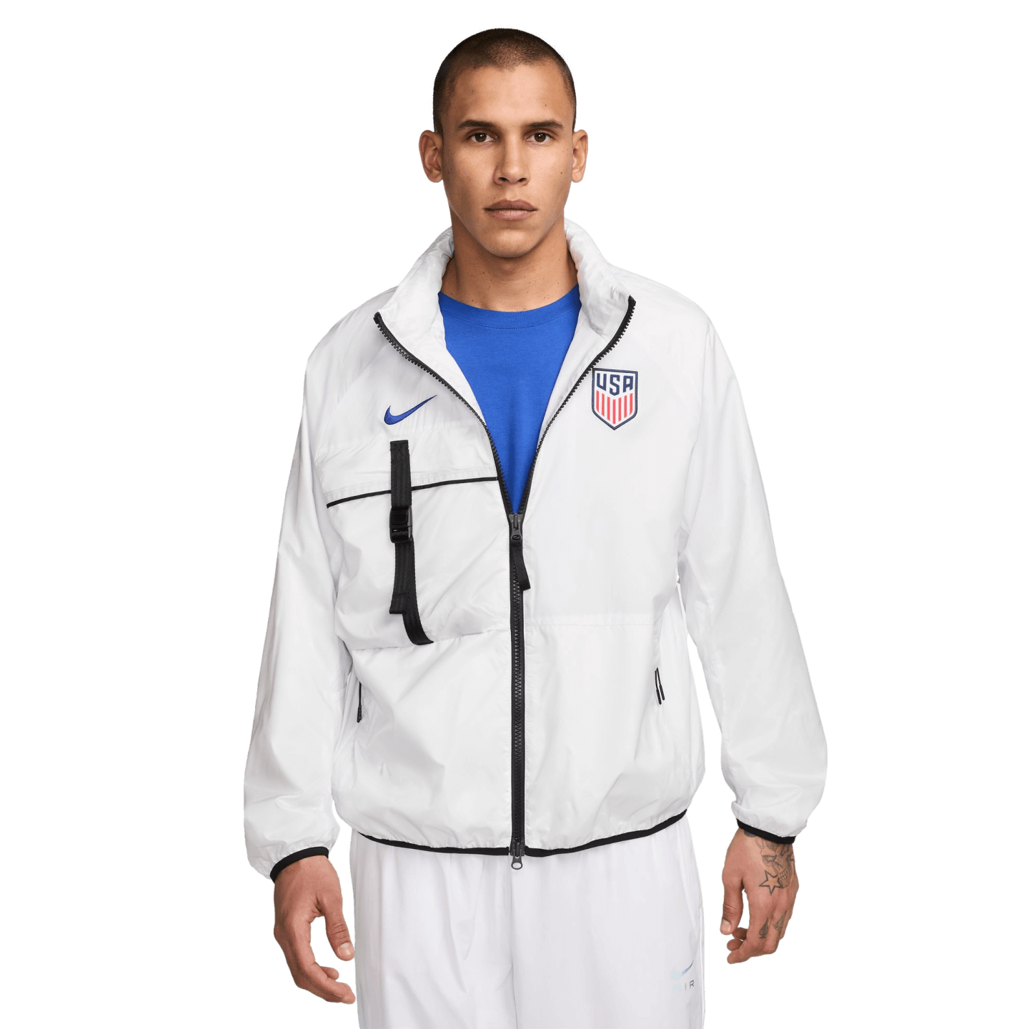 Nike USA Halo Anthem Jacket Soccer FZ8367-121 White – Stefans Soccer