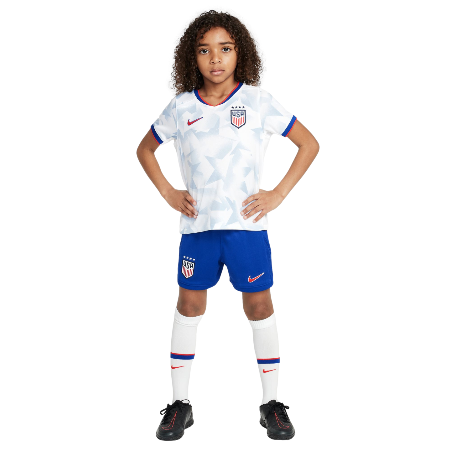 Nike USA 2025 4-Star Little Kids Home Kit FZ9243-101
