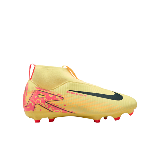 Botas de fútbol para terreno firme Nike Mercurial Zoom Superfly 10 Academy KM Mbappe para jóvenes