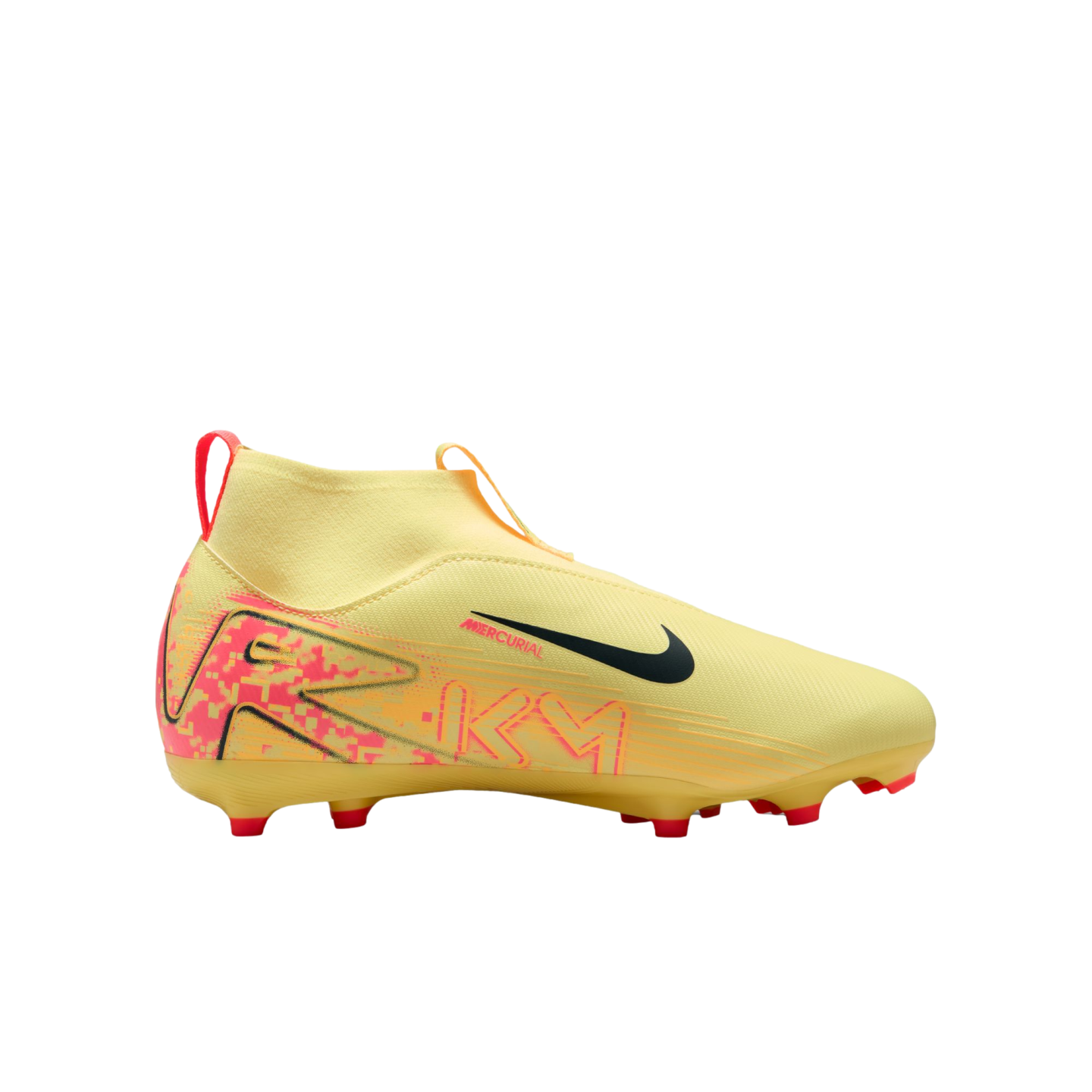 Botas de fútbol para terreno firme Nike Mercurial Zoom Superfly 10 Academy KM Mbappe para jóvenes