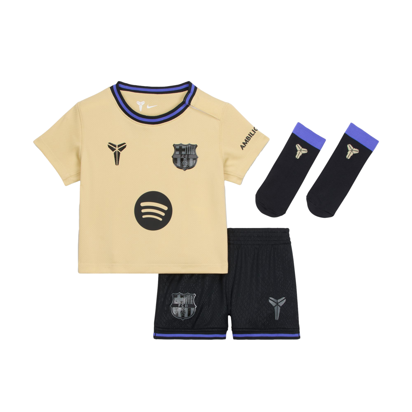 Nike Barcelona 25/26 Infant/Toddler Away Mini Kit HJ5646-784