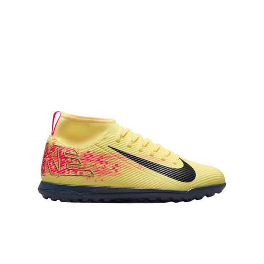 Nike Mercurial Superfly 10 Club KM Mbappé - Zapatillas de césped para jóvenes