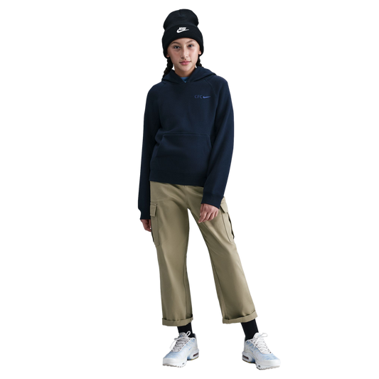 Nike Chelsea Air Winter Performance Youth Pullover Hoodie