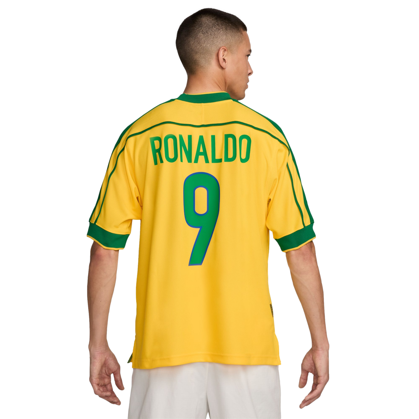 Nike Brazil 1998 Reissue Ronaldo 9 Jersey – Stefans Soccer