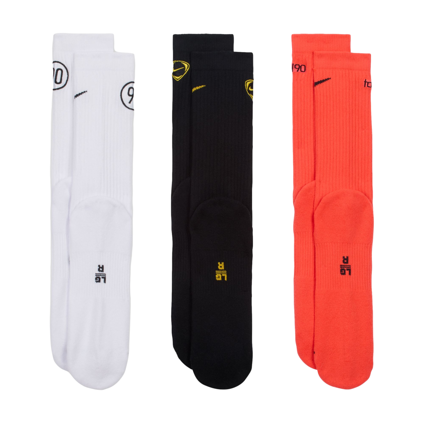 Nike Total 90 Everyday Cushioned Crew Socks (3 Pack)