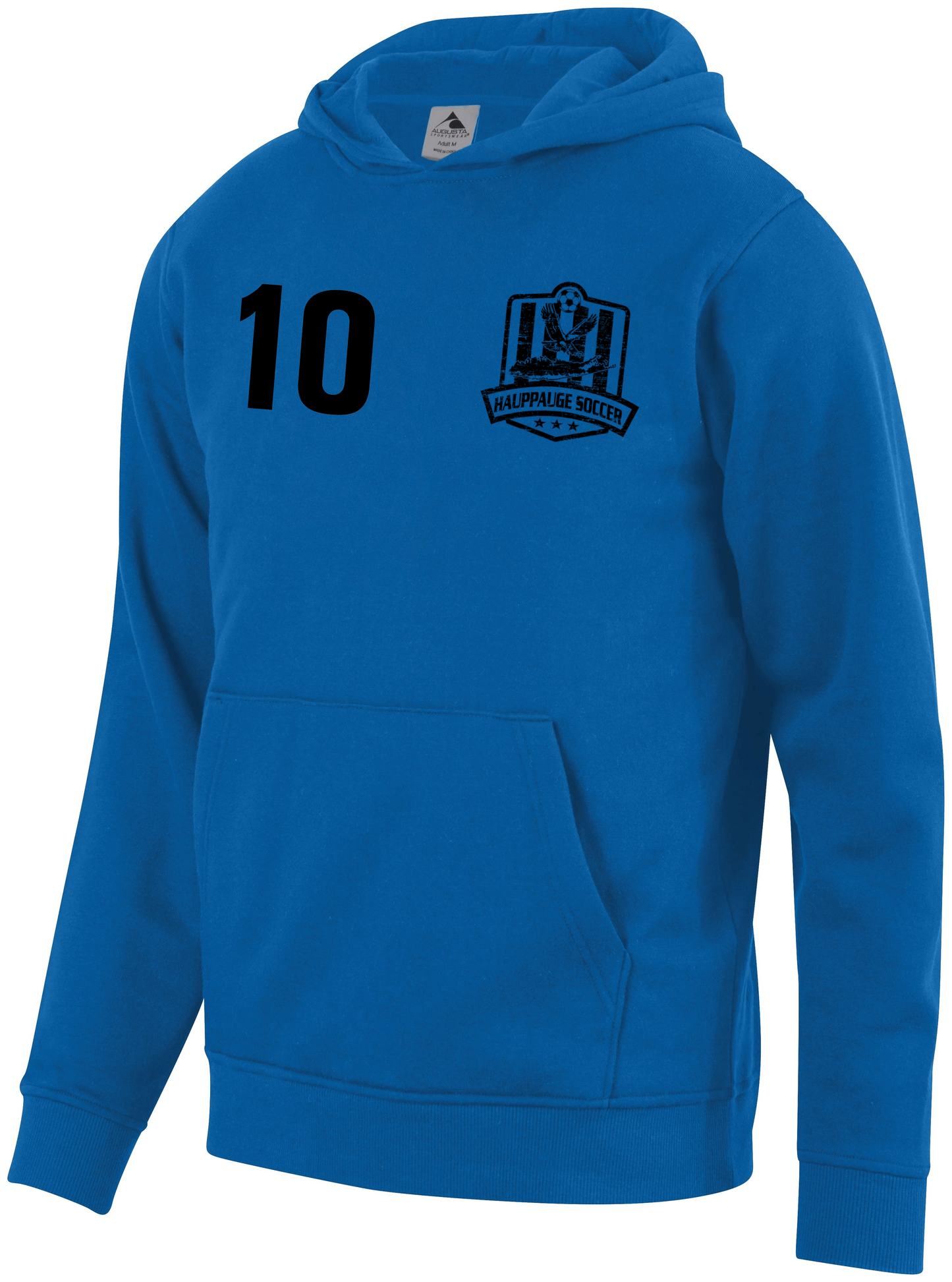 Sudadera con capucha Augusta (azul real)