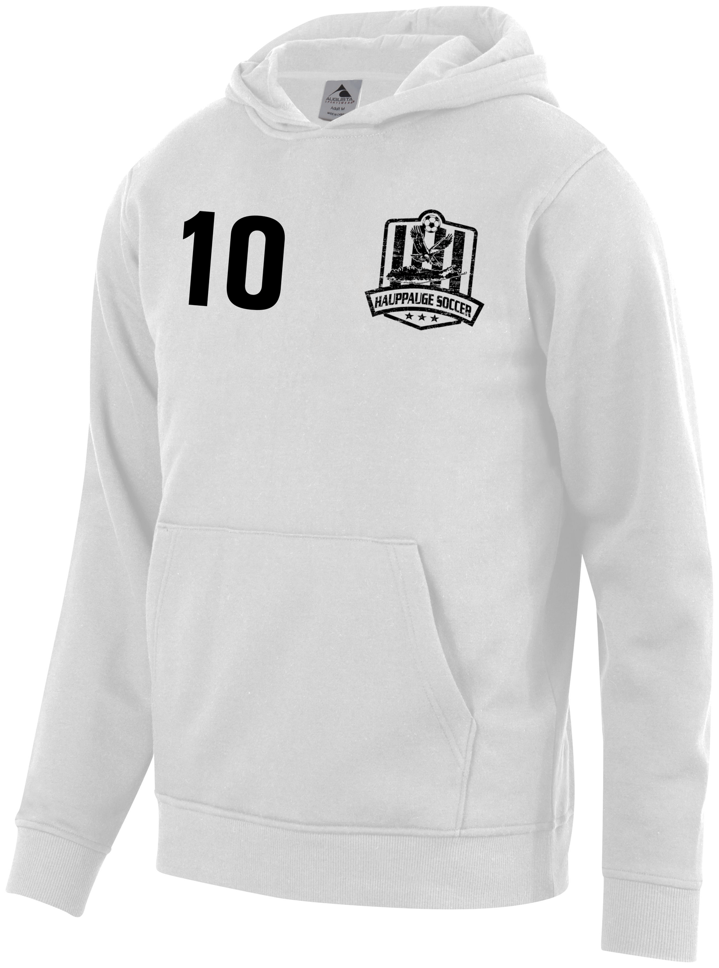 Sudadera con capucha Augusta (blanca)