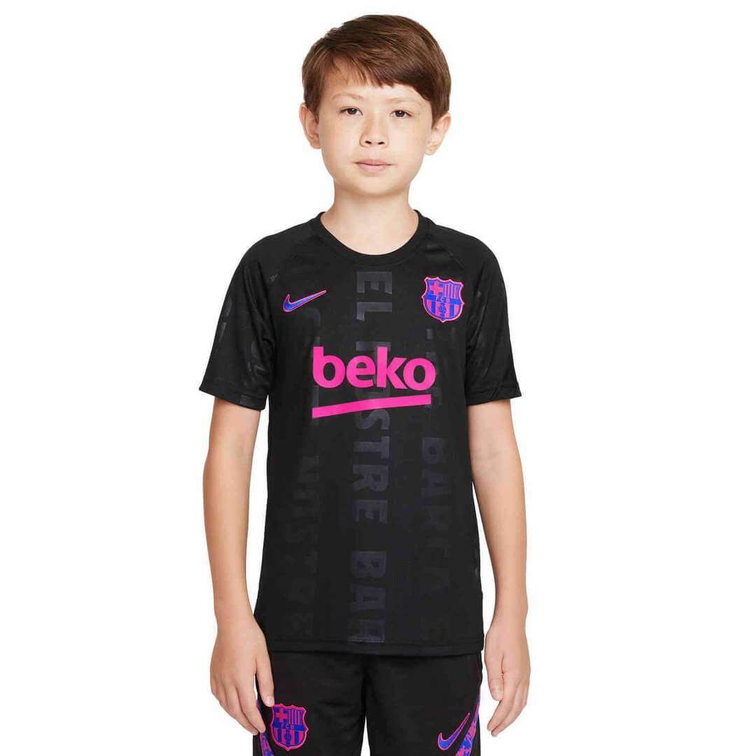 Nike Barcelona Youth Pre-Match Jersey