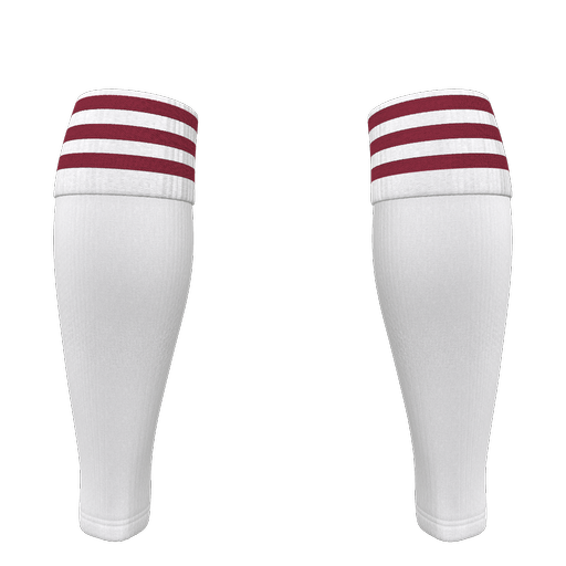 adidas Team 23 Calf Sleeve - White/Red HT6546-WTRD