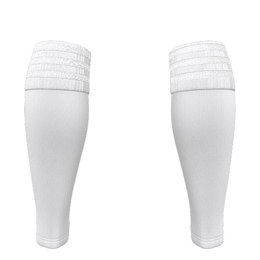 adidas Team 23 Calf Sleeve - White/White HT6546-WHT