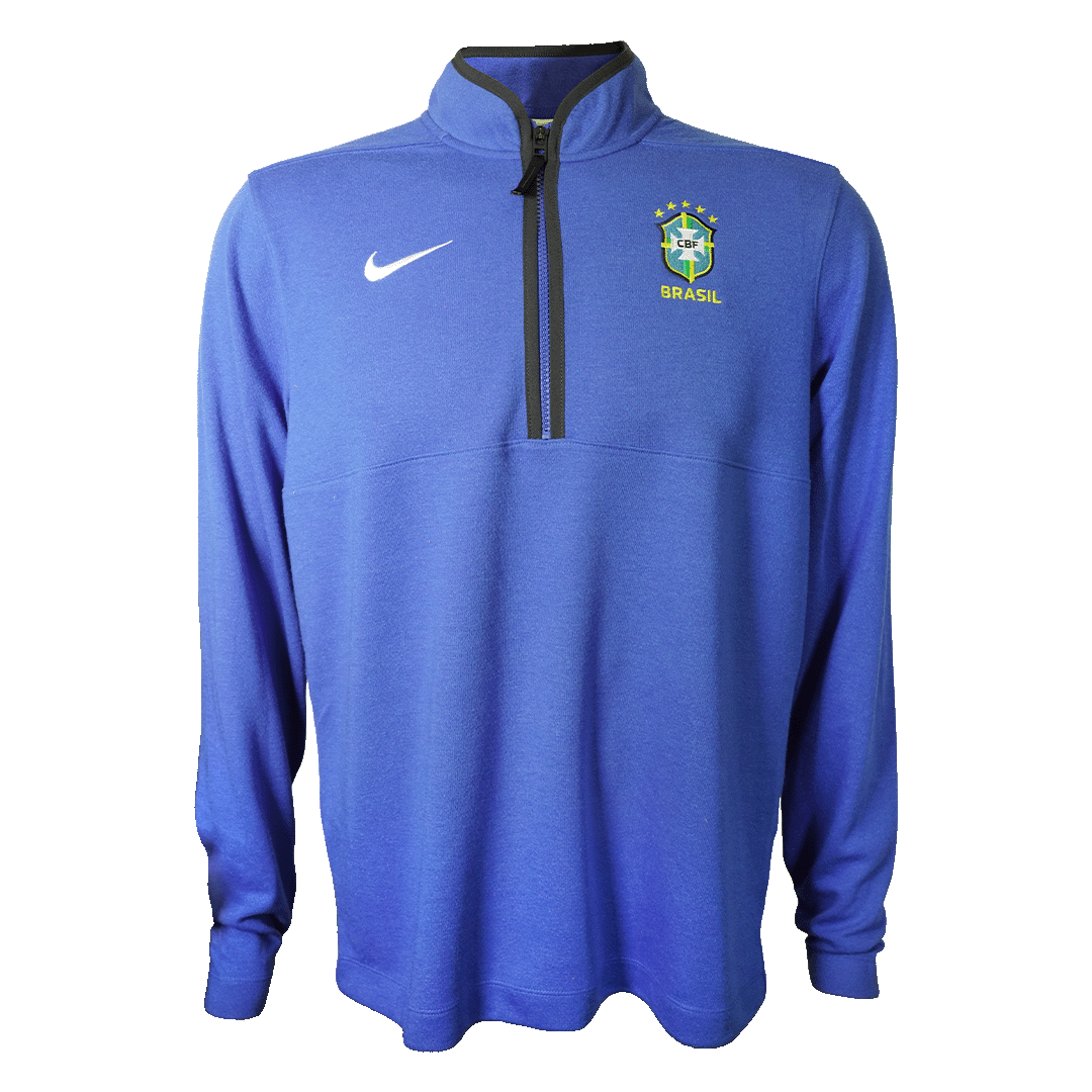 Brazil Victory 1/4 Zip Top Soccer E001992-BZFF Blue – Stefans Soccer