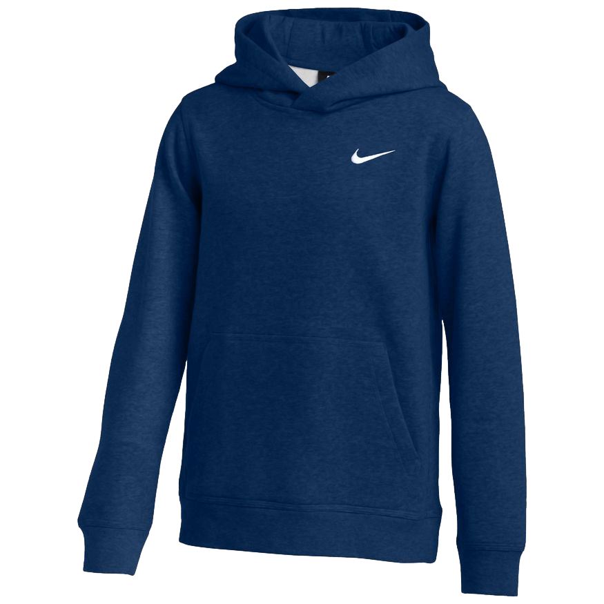 Nike Club Youth Pullover Hoodie - Navy