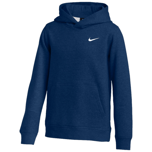 Nike Club Youth Pullover Hoodie - Navy