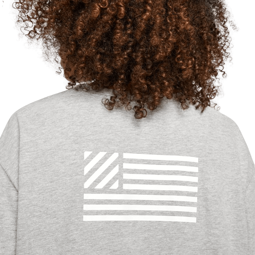 Nike USA Womens Cropped Long Sleeve Tee