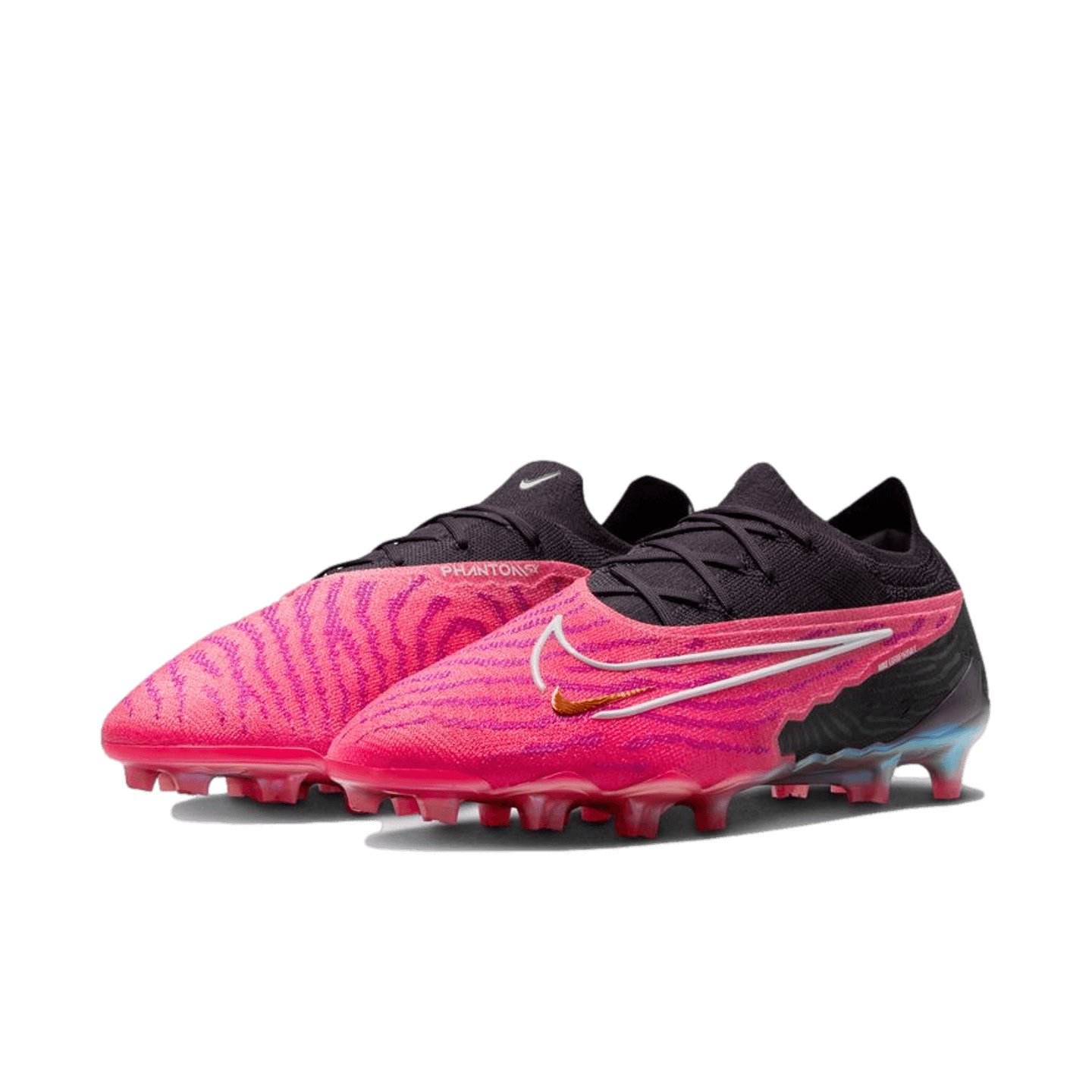 Nike Gripknit Phantom GX Elite FG Soccer Cleat, Black / Pink DC9968-61