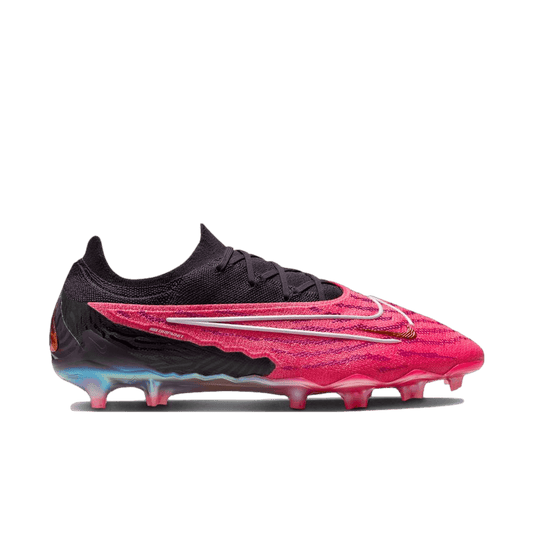 Nike Gripknit Phantom GX Elite FG Soccer Cleat, Black / Pink DC9968-61