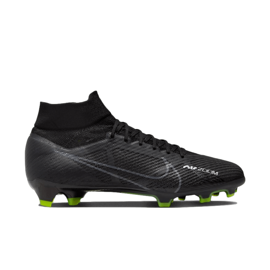 Nike Zoom Mercurial Superfly 9 Pro Firm Ground Soccer Cleats - Black