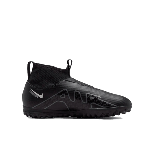 Nike Zoom Mercurial Superfly 9 Academy Youth Turf Shoes - Black