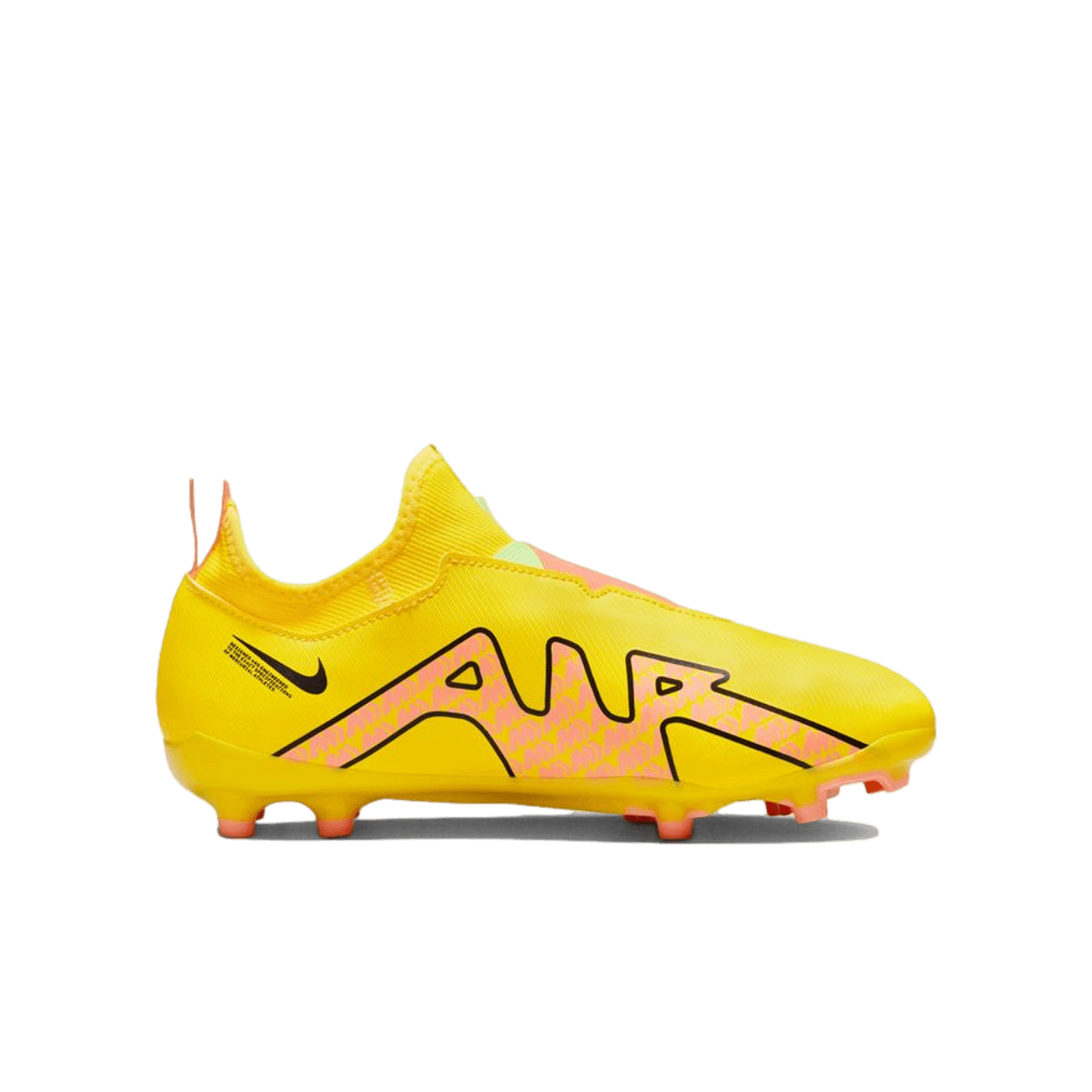 Nike Youth Zoom Mercurial Vapor 15 Academy FG Cleats - Yellow