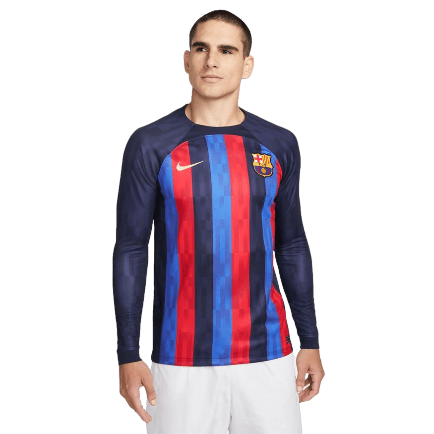 Camiseta local de manga larga Nike Barcelona 22/23