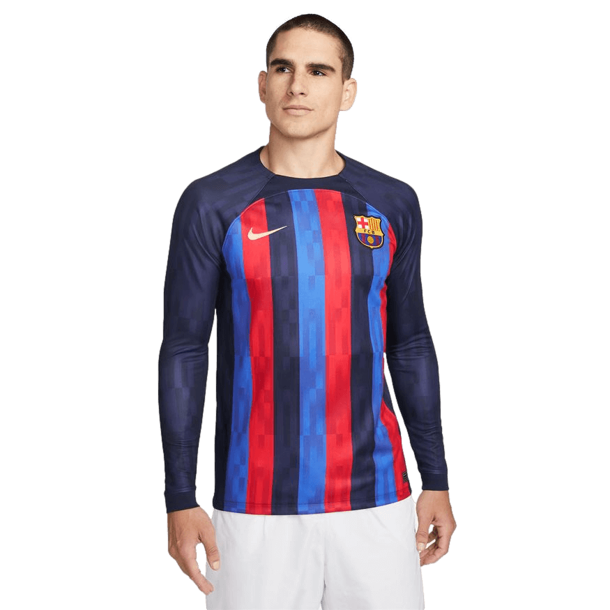 Nike Barcelona 22/23 Long Sleeve Home Jersey