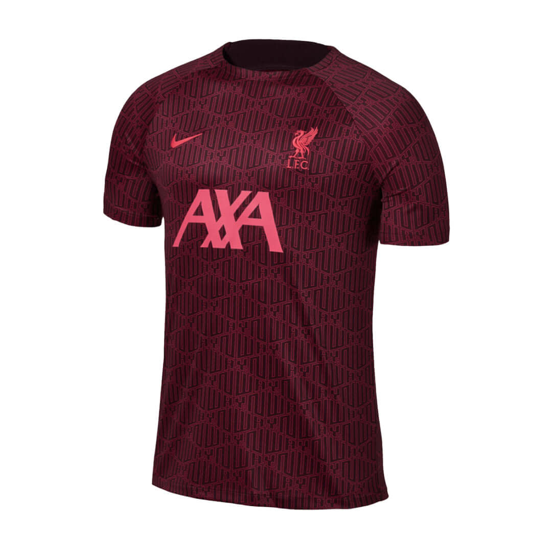 Camiseta Nike previa al partido del Liverpool