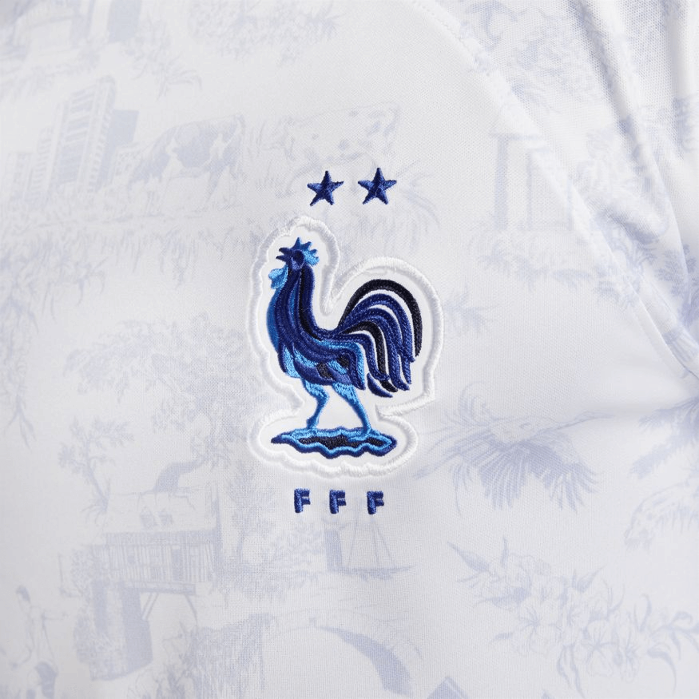 Camiseta de visitante de manga larga Nike Francia Copa Mundial 2022