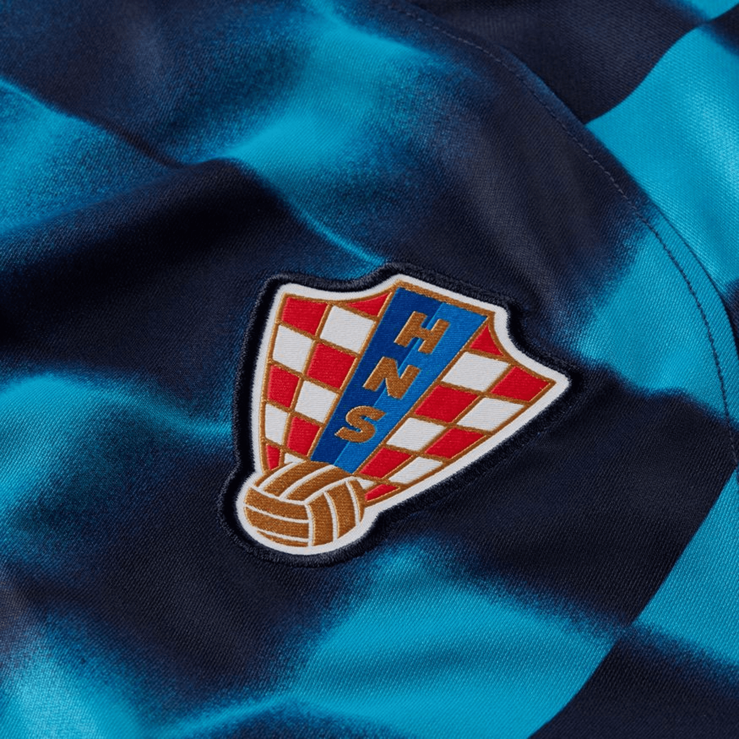 Camiseta visitante Nike de Croacia 2022