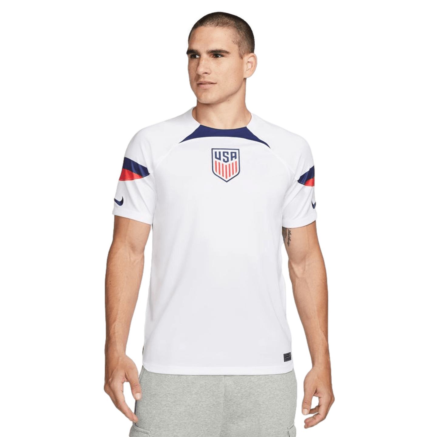 Nike Dri-FIT Men's USA 2022 World Cup Home Jersey - White