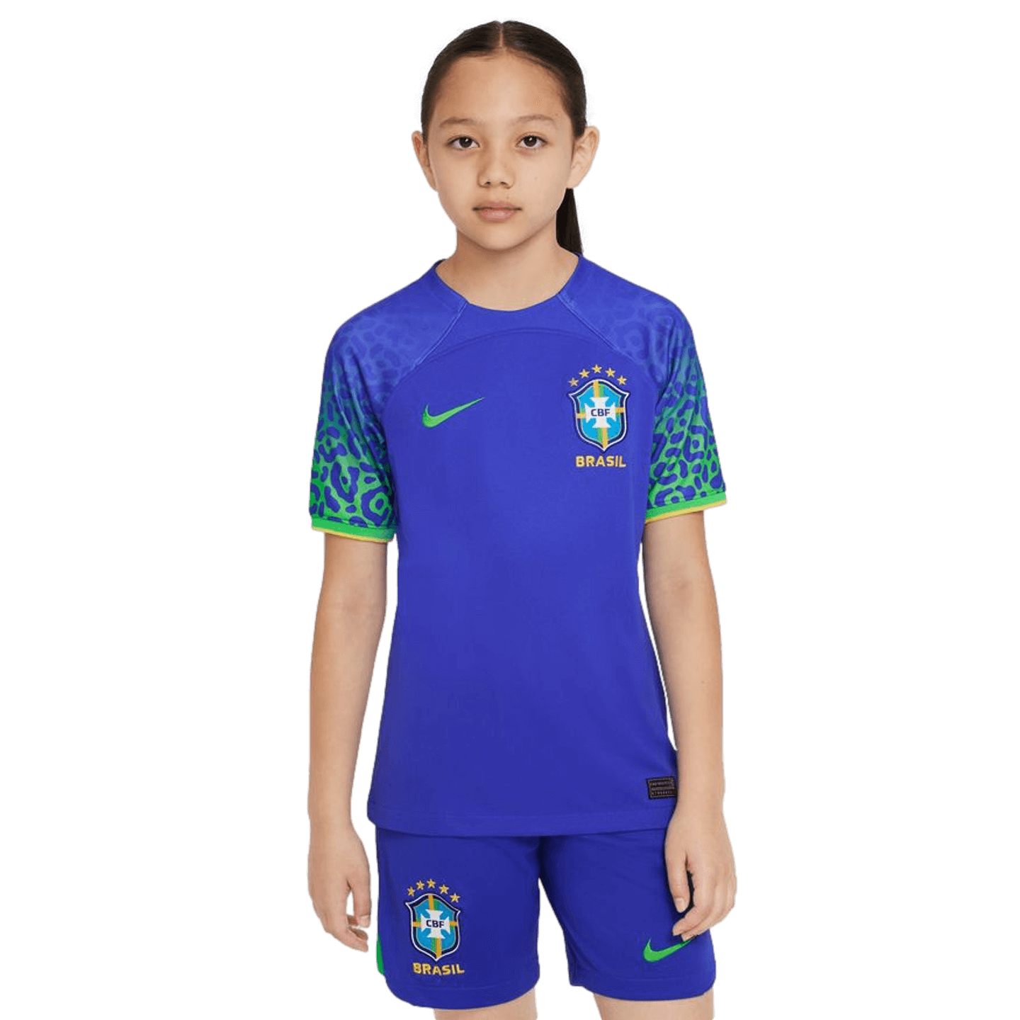 Nike Brazil 2022 Youth Away Jersey