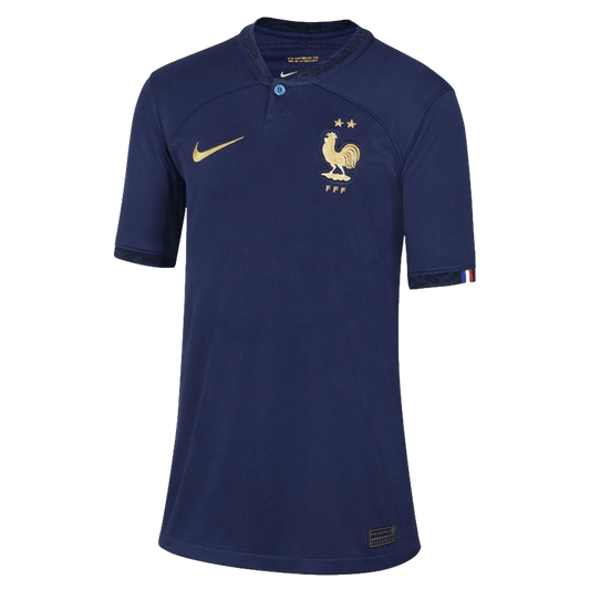 Nike France 2022 Youth Home Jersey