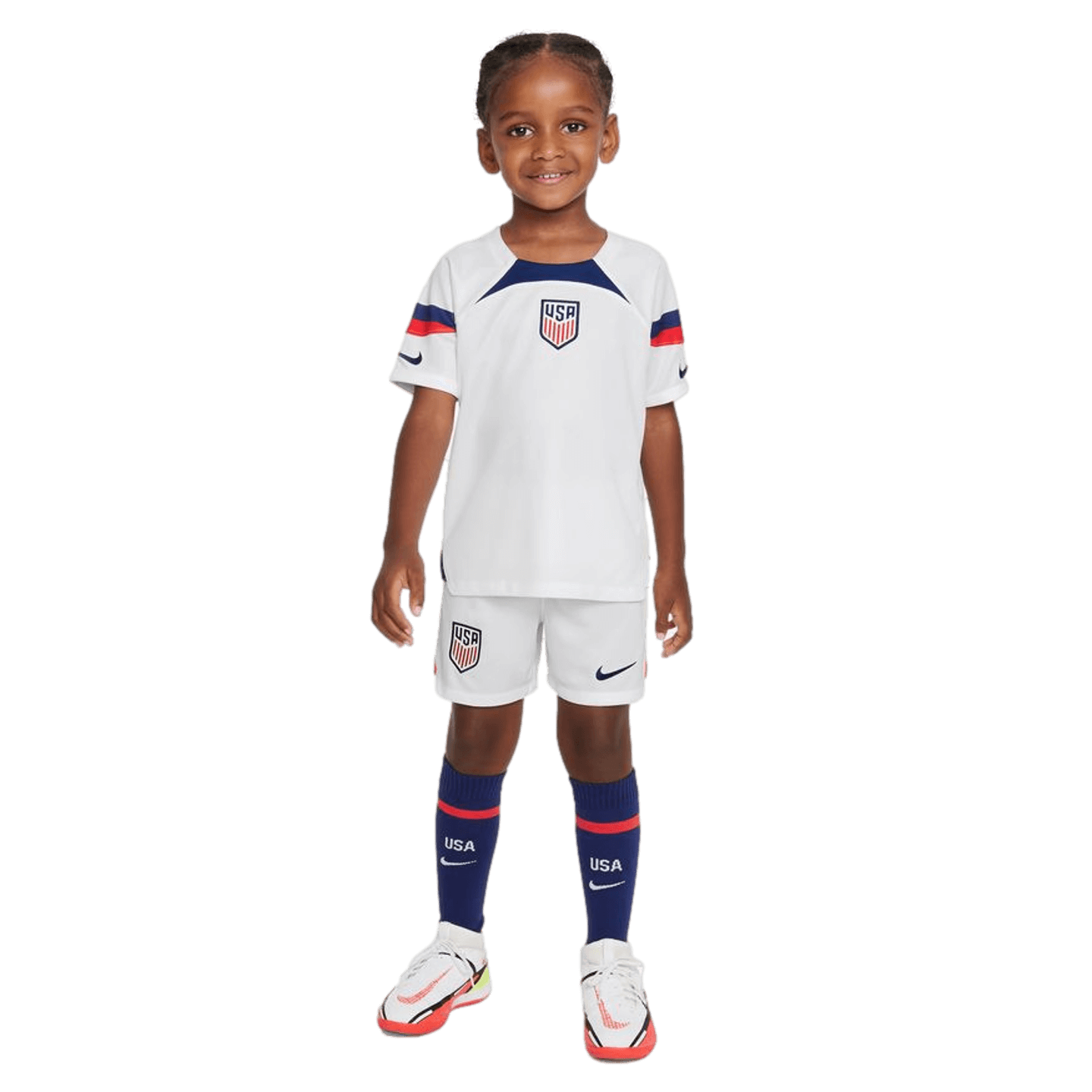 Kit local Nike USA 2022 para niños pequeños