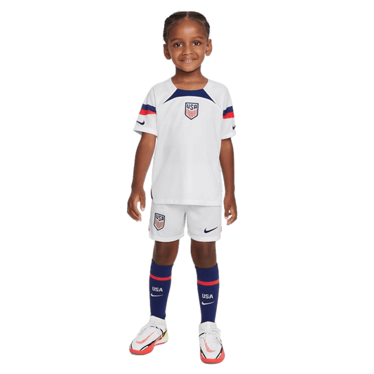 Kit local Nike USA 2022 para niños pequeños