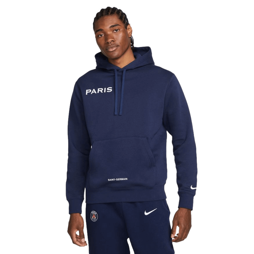 Sudadera con capucha de vellón Nike Paris Saint-Germain Club