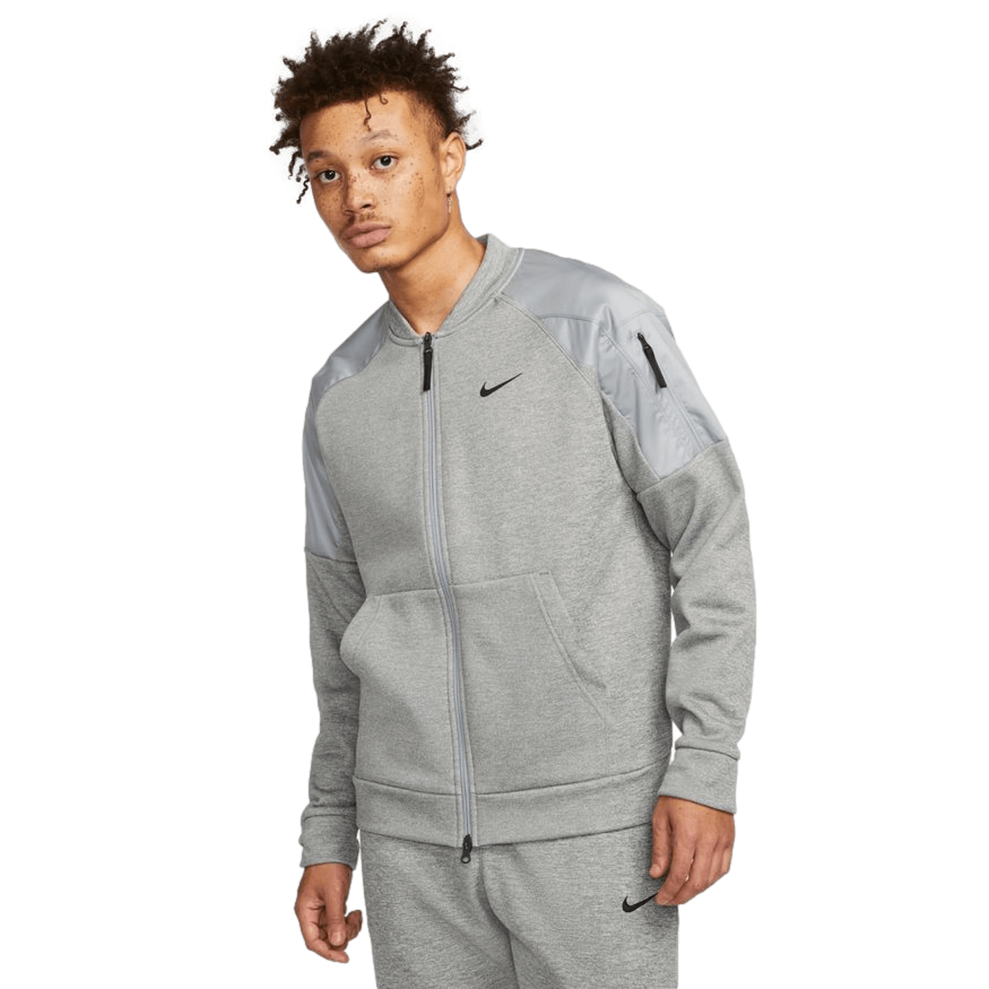 Nike Therma-FIT Training Full Zip Bomber Jacket