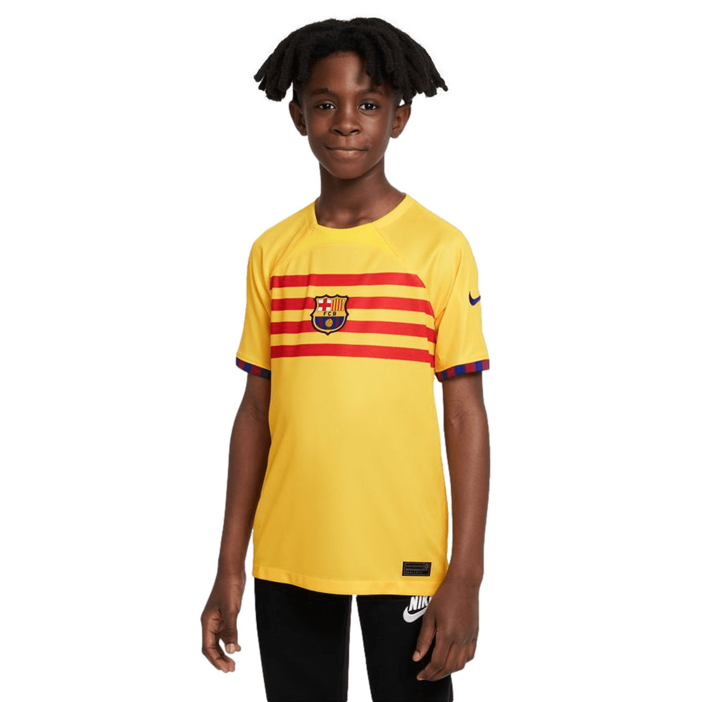 Camiseta juvenil Nike Barcelona 22/23 4.ª equipación