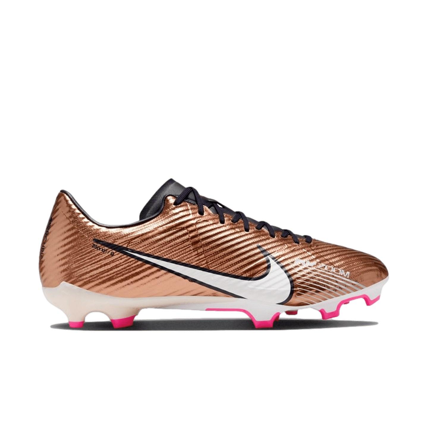 Nike Zoom Mercurial Vapor 15 Academy Firm Ground Soccer Cleats, Bronze