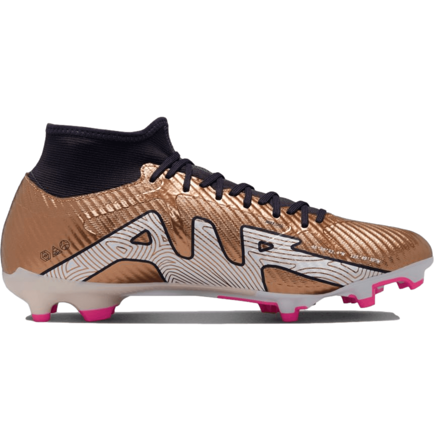 Nike Zoom Mercurial Superfly 9 Academy MG Botas de futbol para terreno firme DR5945 810 Dorado