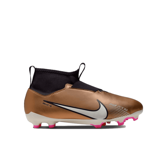 Botas de fútbol para terreno firme Nike Zoom Mercurial Superfly 9 Academy para jóvenes