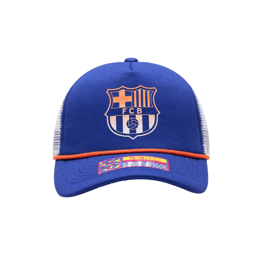 Fan Ink Barcelona Serve Trucker Snapback Hat