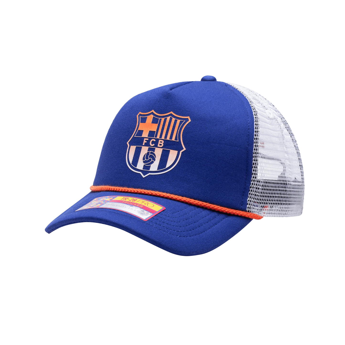 Fan Ink Barcelona Serve Trucker Snapback Hat