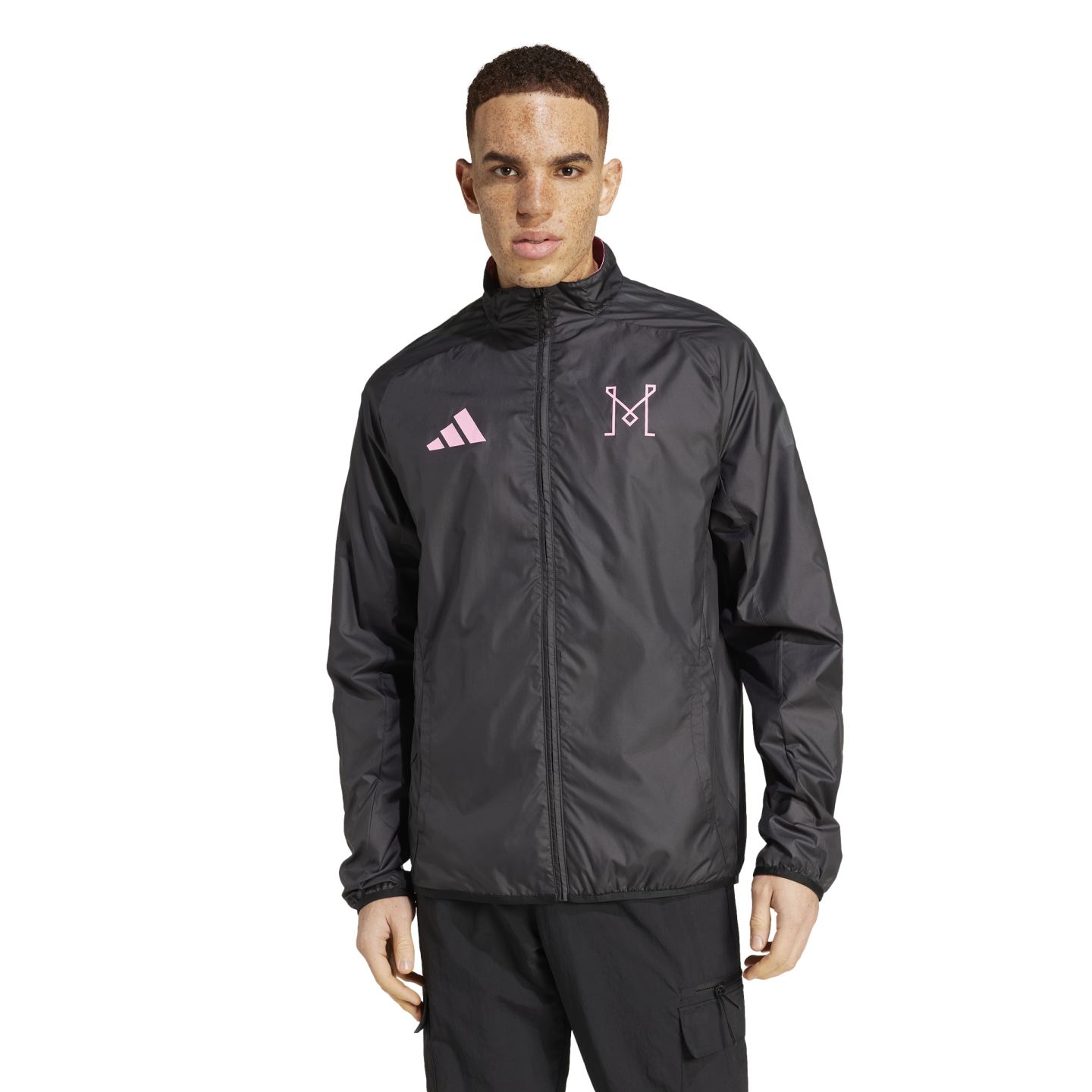 Adidas Inter Miami Reversible Anthem Jacket