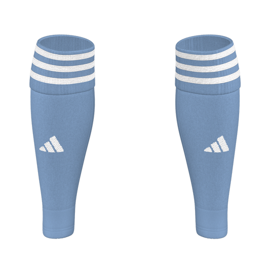 adidas Team 23 Calf Sleeve - Light Grey/White