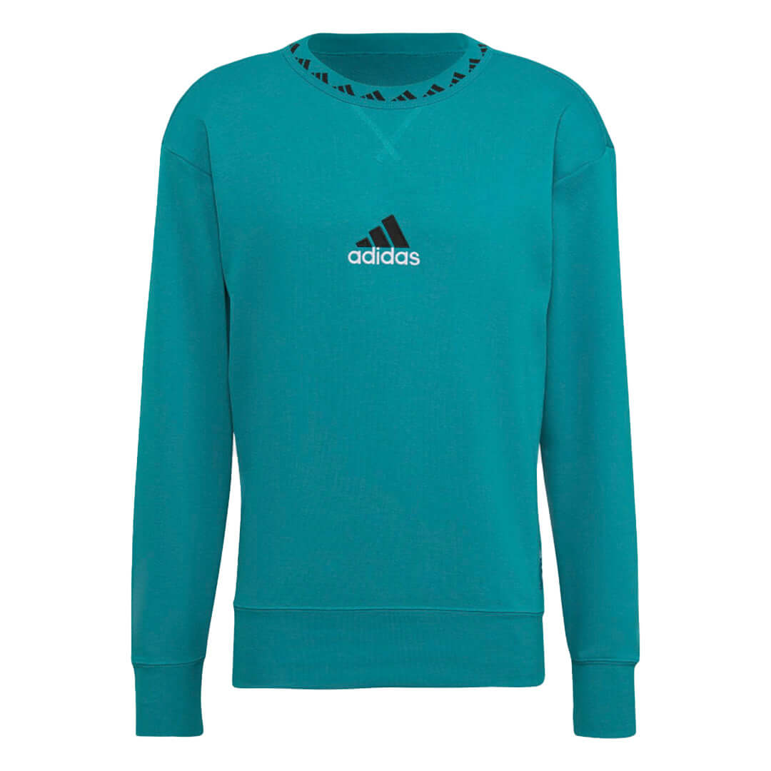 Adidas Real Madrid Icon Crew Sweatshirt