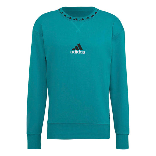 Adidas Real Madrid Icon Crew Sweatshirt