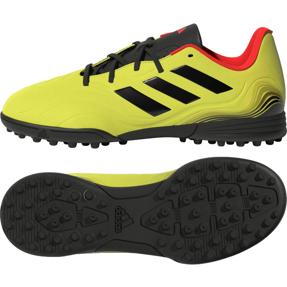 Adidas Copa Sense.3 Youth Turf Soccer Shoes - Yellow