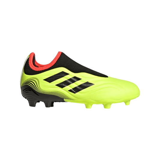 Botas de fútbol para terreno firme sin cordones Adidas Copa Sense.3 para jóvenes