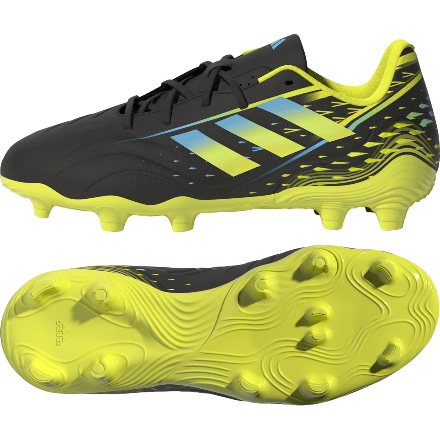 Botas de fútbol para terreno firme para jóvenes Adidas Copa Sense.3